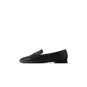 L37 HANDMADE SHOES Mokasini QUIET WINTER MORNING temno rjava