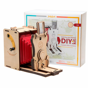 JollyLook JollyLook Lesena Pinhole instant film kamera kit za samosestavljanje - naravni les (65 delna), (21026549)