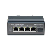 LevelOne 5-Port Gigabit industrijski preklopnik, DIN-Rail, -30°C do 65°C