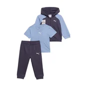 PUMA Komplet Minicats mornarska / svetlo modra / bela