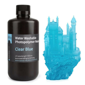 Elegoo water washable resin 1000g clear blue ( 054050 )