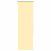 Vidaxl Rolo zavesa zatemnitvena rumena 40x150 cm širina blaga 35,7 cm poliester