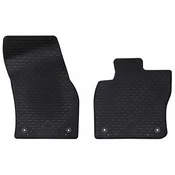 vidaXL Avto preproga 2 pcs Črna Guma