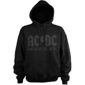 AC/DC Kapuco Back In Black Unisex Black XL