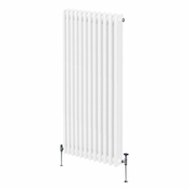 MONSTER Tradicionalni radiator s 3 stebri - 1500 x 562 mm - bel, (21569920)
