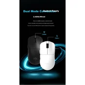 VGN Bežicni miš PAW3395, 2.4GHz, USB, Crni