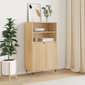 Visoka komoda hrasta sonome 60x36x110 cm od konstruiranog drva