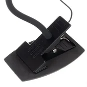 USB 24 LED gibljiva namizna svetilka 3 načini svetlobe dim. črna