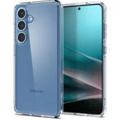 Spigen Ultra Hybrid ovitek za Samsung Galaxy S25 Plus, prozoren (ACS08985)