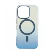 CELLECT Magnetski silikon case iPhone 16 Pro plavo-proziran