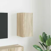 vidaXL TV stenska omara Sonoma 30 x 31 x 60 cm Konstruiran les