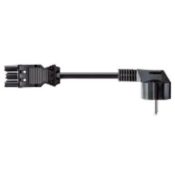 Bachmann Priključni kabel Crna 10.00 m Bachmann 375.039