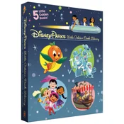 Disney Parks Little Golden Book Library (Disney Classic): Its a Small World, the Haunted Mansion, Jungle Cruise, the Orange Bird, Space Mountain