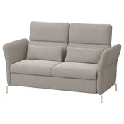 FAMMARP Sofa dvosed, metal/Viarp bež/smeda