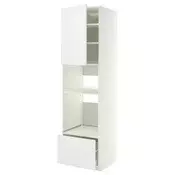 METOD / MAXIMERA Visoki element za ugradb uredaje, bijela/Ringhult bijela, 60x60x220 cm