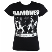 Metal ženska majica Ramones - CBGBS 1978 - ROCK OFF - RATS22LB