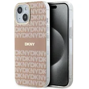 DKNY Etui DKNY IML Mono & Stripe MagSafe za iPhone 15 Plus/14 Plus - roza