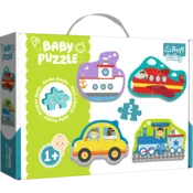 Trefl Baby puzzle vozila 4 slagalice od 2 dela