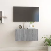 Viseci TV ormaric boja sivog hrasta sonome 60x30x30 cm drveni