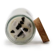 Energijska sveča – RAVNOVESJE - Glass, Soywax - Home warming - Birma