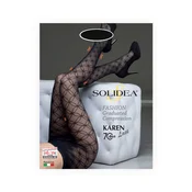 Solidea Karen Lace Lace Tights 70Den Class A Compression 10 15mmHg 4L Anthracite