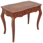 Casa Padrino baroque secretary brown - Handmade baroque style desk with 3 drawers - Office furniture in baroque style - Baroque furniture - Baroque furnishings - Office furnishings baroque style