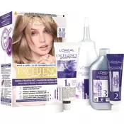L’Oréal Paris Excellence Creme barva za lase odtenek 8.11 Ultra Ash Light Blond