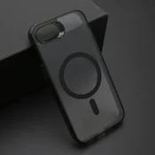 Maska COLOR FRAME MagSafe za iPhone 16E/ crna
