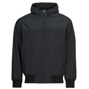 Superdry Jakne SURPLUS NYLON HOODED BOMBER Črna