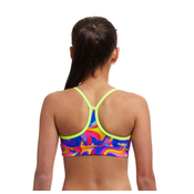 Funkita summer swirl crop top girls 140cm
