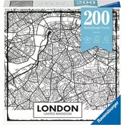 Ravensburger puzzle (slagalice) 200pcs Mapa Londona RA12963