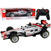 Formula na daljinsko upravljanje automodel 1:12 sa zvucnim efektima - sivi
