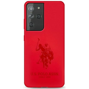US Polo USHCS21LSLHRTRE S21 Ultra G998 red Silicone On Tone (USHCS21LSLHRTRE)