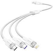 Kabel Vention USB 2.0 A na 3v1 6A kabel CTRWG 1,5m (bel)