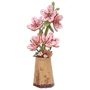ROBOTIME Rowood 3D lesena sestavljanka Sakura 113 kosov