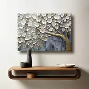 Wallity Dekorativna slika na kaljenom staklu, 50x70cm, Šarena