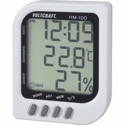 VOLTCRAFT Mjerač vlage zraka (higrometar) VOLTCRAFT HM-100 20 % rF 90 % rF kalibriran prema: tvorničkom standardu