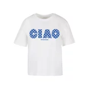 Womens T-shirt Ciao Ragazze white