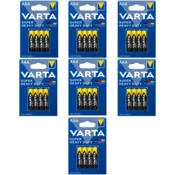 shumee VARTA SHD AAA cink-ogljikove baterije R03, prsti za daljinski upravljalnik budilke, 4 kosi x 7
