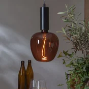 STAR TRADING LED dekorativna svetilka Cognac Apple E27 2W 1.800K