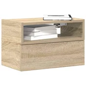 Zidni nocni ormarici 2 kom sonoma hrast 45x26x28,5 cm