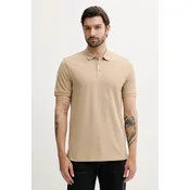 HUGO Polo majica Donos222 50466182 Bež Regular Fit