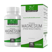 Magnezijev bisglicinat, 90 kapsul