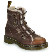 Dr. Martens 1460 Lace to Toe Boot Dark Brown Grizzly Kostanjeva