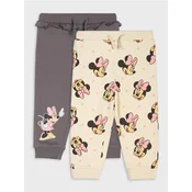 Sinsay - Komplet od 2 donja dela trenerke Minnie Mouse - krem