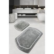 Lessentiel Maison Set 2 prostirke za kupatilo Sivi
