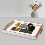 Aberto Design Poslužavnik TPB9877 50 x 29 x 3.5 cm, Šareni