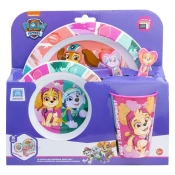 Stor komplet jedilni set girl superpowers 81850