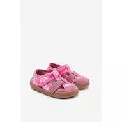 Otroški copati za bosonoge noge Milami Pink Strawberry Lumi