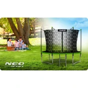Neo-Sport vrtni trampolin 183 cm (6 ft) s unutarnjom mrežom i ljestvama